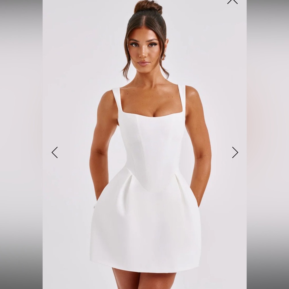 JANIYAH MINI DRESS - IVORY